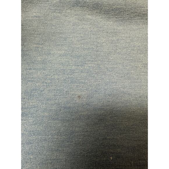 Lilly Pulitzer Sheera Top Womens Sz M Heathered Blue Thistle Draped One Shoulder - Picture 7 of 7